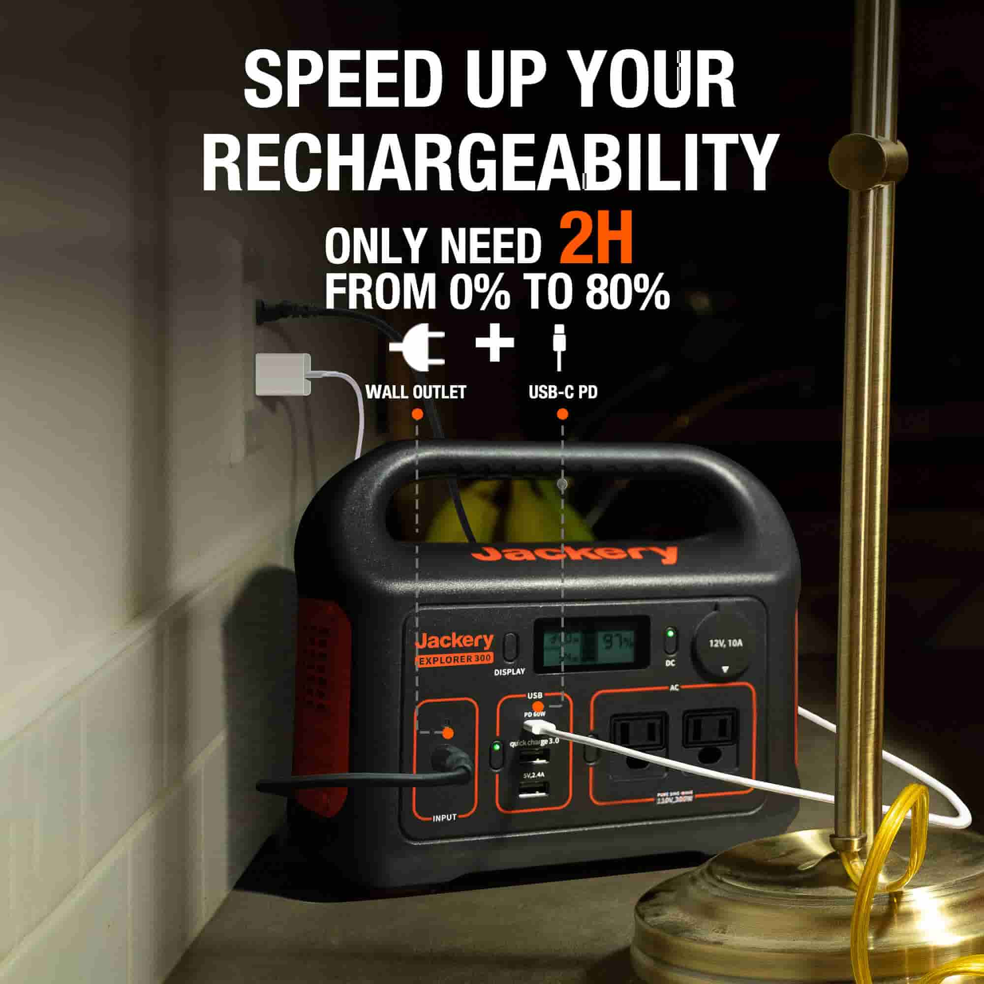 Jackery Explorer 300 Portable Power Station - Image 3