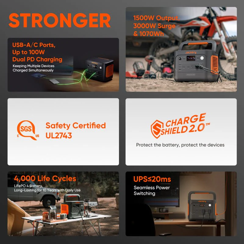 Jackery Solar Generator 1000 v2 - Image 3